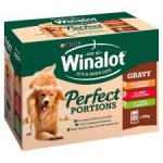 Winalot Wet Pouches Chicken, Beef And Lamb 12X100g