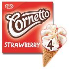 Cornetto Ice Cream Cone Classico / Strawberry / Mint 4x90ml
