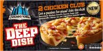 Chicago Town Deep Dish Four Cheese Pizzas (2 x 155g)