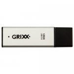 Grixx 128GB USB-3 Memory Stick, metal body, 100MB/s Write Speed, 160MB/s read