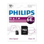 Philips 64gb micro SD with adapter £11.99 @ 7dayshop