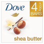 Dove Purely Pampering Shea Butter Beauty Bar & Beauty Cream Bars (4 x 100g)