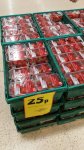400g strawberry @ Tesco Gorton extra. Best before 1 july