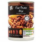 Morrisons Five Bean Mix in Tomato Sauce 405g