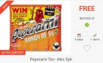 FREEBIE: 2 x Peperami Tex-Mex (5) - via Checkoutsmart & Clicksnap Apps