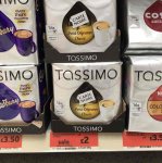 Selected coffee in Sainsbury's