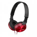 Sony MDRZX310 Foldable Headphones - Metallic Red @ Amazon in the UK on orders over &pound;20