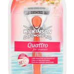 Morrisons promotional packs Wilkinson Sword Quattro for women plus *free nails inc varnish