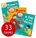 Biff, Chip and Kipper Levels 1-3 - 33 Books Collection with code stack @ The Book People wys £15
