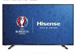 Hisense 40 inch Widescreen 4K Smart LED TV with Freeview HD - Black