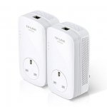 TP-LINK TL-PA8010PKIT AV1200 Gigabit Pass-through Powerline Adapter Starter Kit