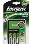 Energizer Maxi Battery Charger & 4x AA Batteries Add On Item