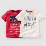 Pack of 2 Boys Printed T-Shirts 4-12 Yrs with code + C&C Parcelshop + Free Returns @ La Redoute also Boys Straight Cotton Rich Jeans 3 - 12 Yrs