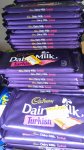 Cadbury Dairy Milk Turkish, big bar, reduced price in CO OP, Belper