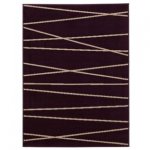 Argos Linear Rug 120 x 160cm In Plum