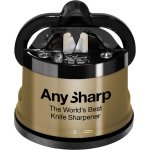 AnySharp Global World's Best Knife Sharpener Gold Colour