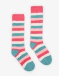 Joules - Fluffy kids Socks Super Soft & Warm - Cream Multi