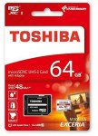 Toshiba MicroSDXC 64GB Class 10 Twin Pack @ Amazon sold and dispatched by Base