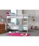 Josie White Bunk Bed with 2 Elliott Mattresses