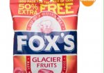 Fox's Glacier Fruits/Mints 130g + 50% Extra Free &pound;0.99 EACH OR x2