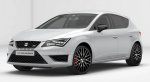 Seat Leon Cupra 290bhp 5dr - heated leather seats, sat nav, 19" alloys, bluetooth phone prep, parking sensors, dynamic chassis control, auto lights/wipers, climate control etc. - &pound;2400 deposit & &pound;132/month - 2 yr lease - 5k pa