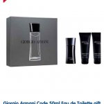 Armani code for men gift set reduced