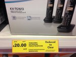 Panasonic KX-TG1613 Digital Phone triple