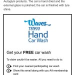 Free Car Wash for AA members