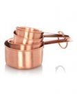 Copper Effect Measuring Cups - Set of 4 C&C @ Asda George (Bulldog Salt & Pepper Pots £2)