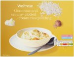 Waitrose Clotted Cream Rice Pudding (500g)