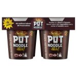 Pot Noodle Original Curry / Chicken And Mushroom / Beef And Tomato 4 X 90G