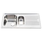 BLANCO TOGA 1.5 BOWL POLISHED STAINLESS STEEL SINK & DRAINER