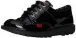 Amazon Kickers Girls School Shoes Black Patent (+&pound;4.75 non prime)