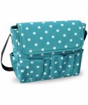 BabyStart Polka Dot Changing Bag - Green