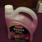Demon spray on shine with spray gun