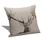 Stag Head Cushion