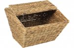 Heart of House Hyacinth Laundry Basket with Lid - Natural