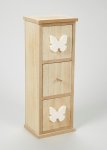 3 Draw Butterfly Cabinet