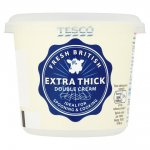 Tesco Fresh British Extra Thick Double Cream (300ml) x2