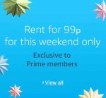 Prime Members Movie Rentals all Weekend