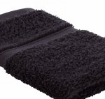 George Home 100% Egyptian Cotton Face Cloth - Black