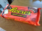 B&M Reese's 2 Half Pound Peanut Butter Cups 453g/1lb (and over a day's calories:!)