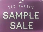 Ted Baker's Sample Sale - King's Cross, London