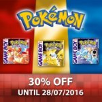 From Thursday] Pokémon Red / Blue / Yellow Version Now £6.29 each @ Nintendo eShop