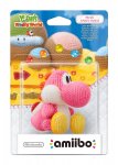 Pink Yarn Yoshi amiibo