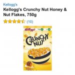 Kellogg's Kellogg's Crunchy Nut Honey & Nut Flakes, 750g
