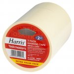 Harris Taskmasters Masking Tape 3pk