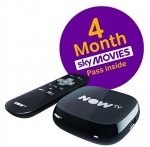 NOW TV HD Digital Media Streamer with Sky Movies 4 Month Pass