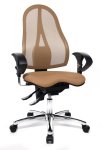 Topstar Sitness 15 Fitness Swivel Chair with Three-Dimensionally Moveable Seat