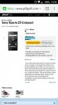 Sony Xperia Z5 Compact Sim free £279.00 GiffGaff